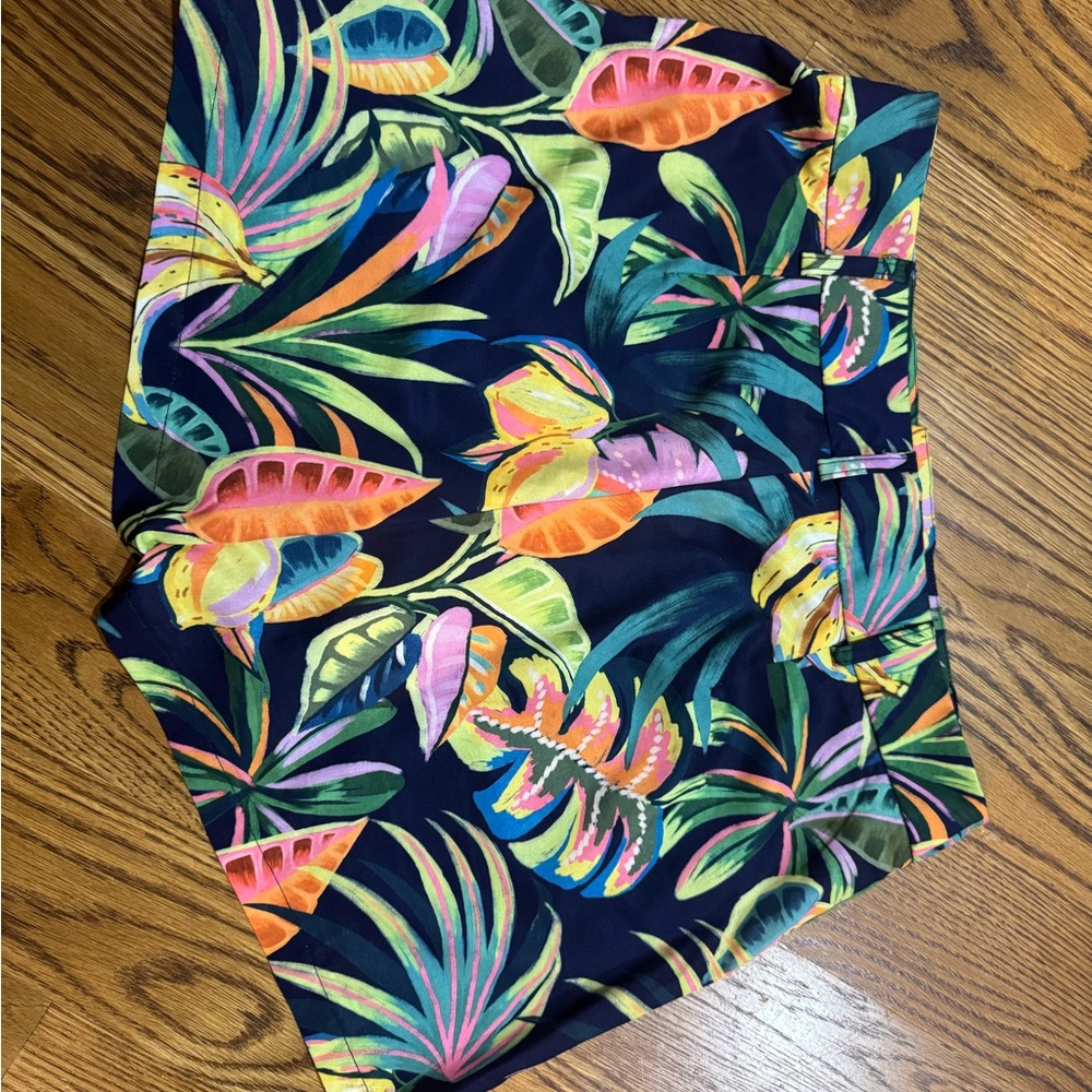 Tropical Print Shorts